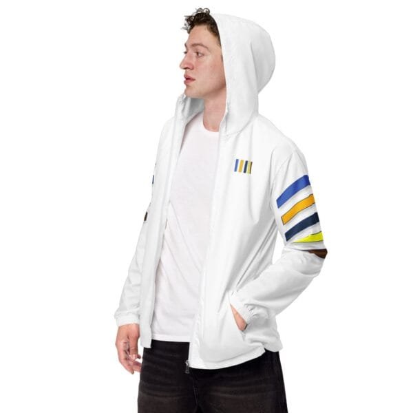 Men’s Striped windbreaker (BGBYB) - Image 2