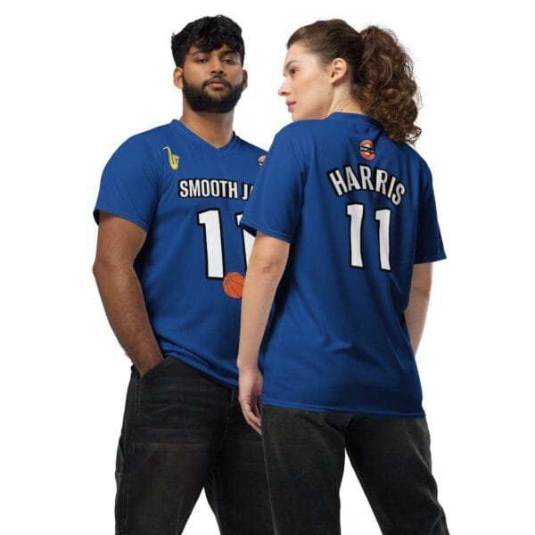 RCH SmoothJazz - Recycled unisex sports jersey - Image 3