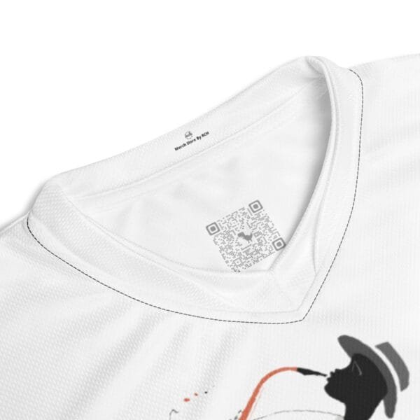 RCH - White Recycled unisex sports jersey (Smooth Jazz) - Image 4