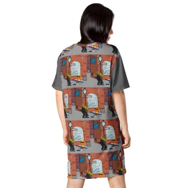 RCH - Under the Influence of Jazz T-shirt dress - Image 2