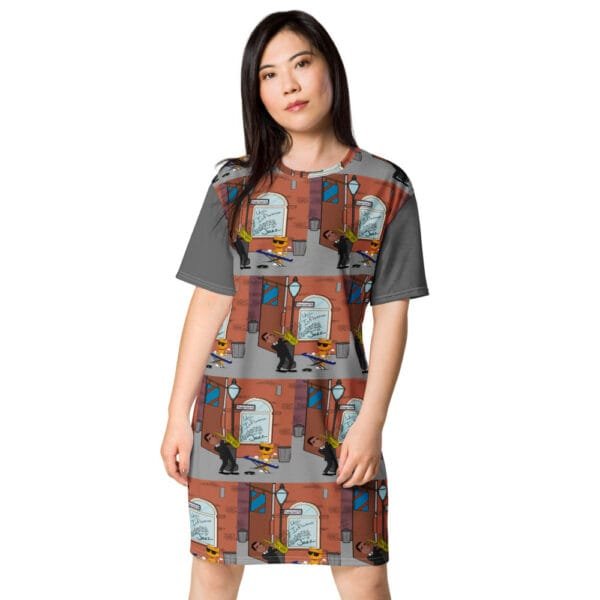 RCH - Under the Influence of Jazz T-shirt dress