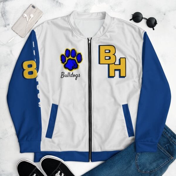 BH Alumni - Unisex Bomber Jacket (B&G c/o 87) - Image 4