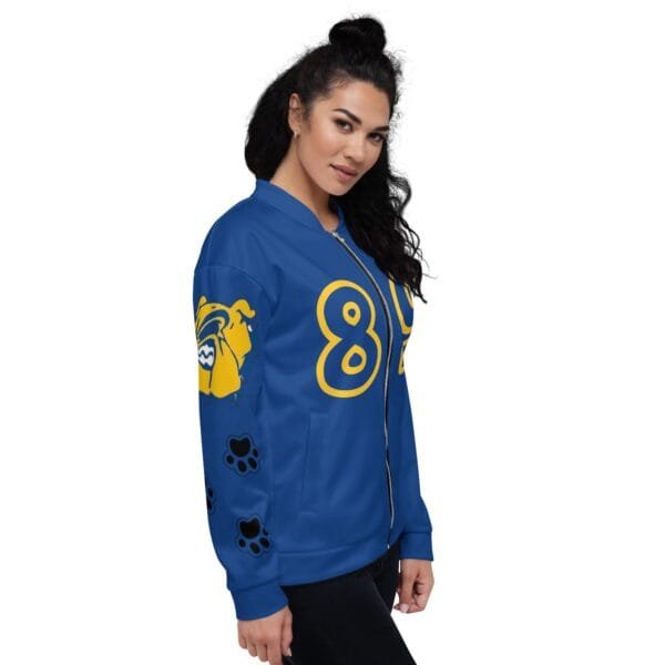 AEB89  Blue Bomber Jacket - Image 10