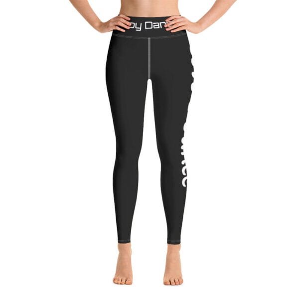 Troy Dance Leggings - Love 2 Dance (Black) - Image 4