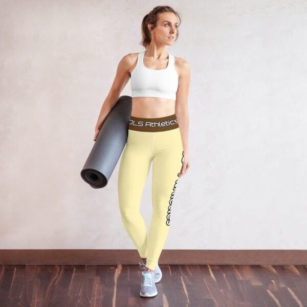 DLS Athletics - Yoga Leggings (Banana Mania) - Image 2