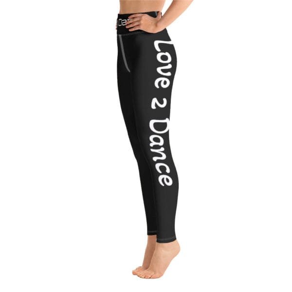 Troy Dance Leggings - Love 2 Dance (Black)