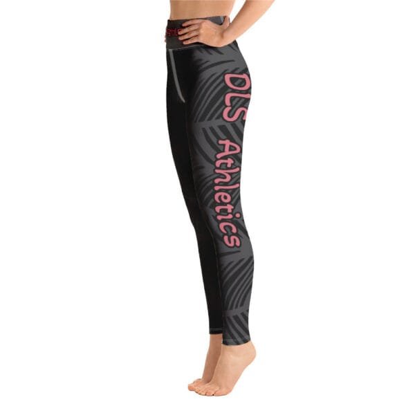 DLS Athletics Leggings - Black & Grey - Image 7