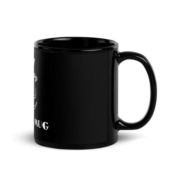 MerchStoreByRCH - Talk Shop - Black Glossy Mug