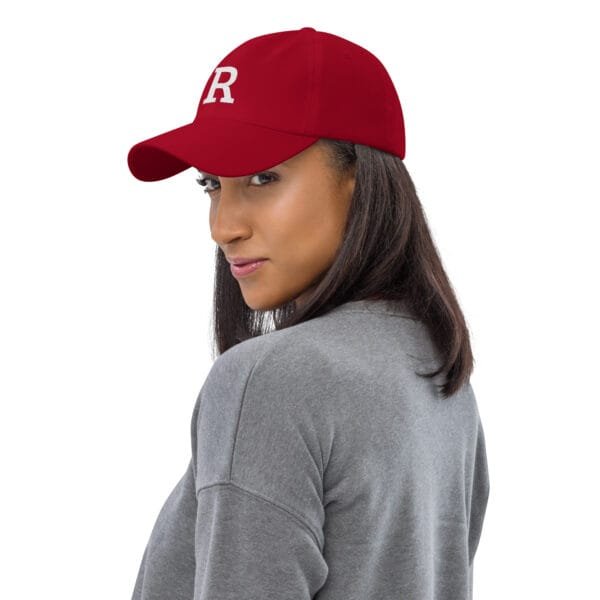 The R - Classic Dad Hat | Yupoong 6245CM - Image 3