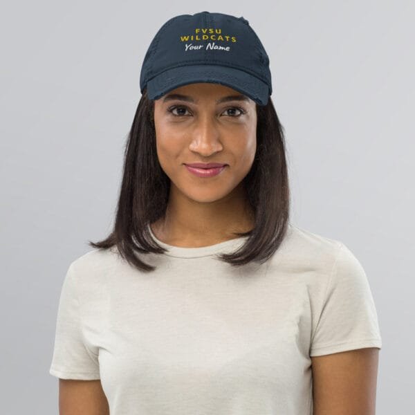 Fort Valley State University Personalize - Distressed Dad Hat