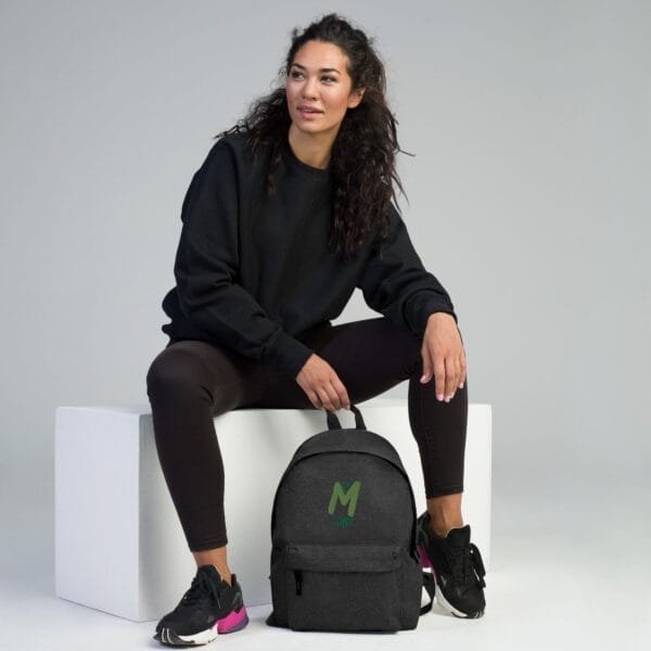 Embroidered Backpack - M Oni (Dance) - Image 3