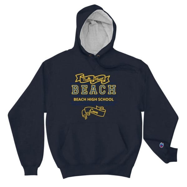 AEB - Beach Bulldogs Champion Hoodie - Image 2