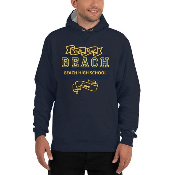 AEB - Beach Bulldogs Champion Hoodie - Image 3