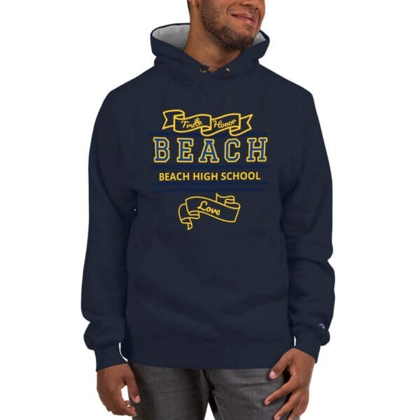 AEB - Beach Bulldogs Champion Hoodie - Image 4