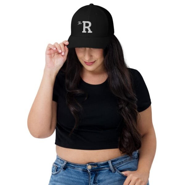 The R - Retro Trucker Hat | Yupoong 6606 - Image 3