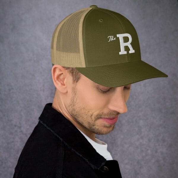 The R - Retro Trucker Hat | Yupoong 6606 - Image 38