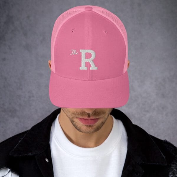 The R - Retro Trucker Hat | Yupoong 6606 - Image 27