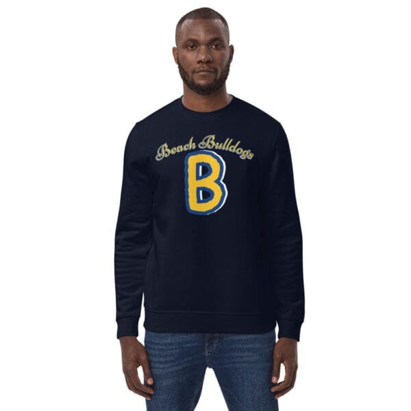 AEB - Beach Bulldog Unisex Eco Sweatshirt - Image 3