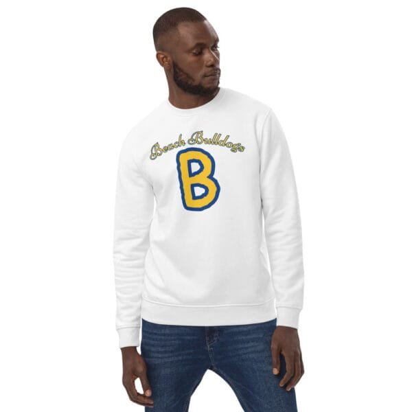 AEB - Beach Bulldog Unisex Eco Sweatshirt - Image 7