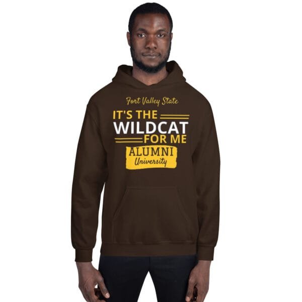 FVSU ALUMNI (It's The WILDCAT For Me...) - Unisex Hoodie - Image 2