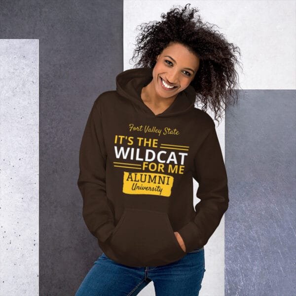 FVSU ALUMNI (It's The WILDCAT For Me...) - Unisex Hoodie - Image 11