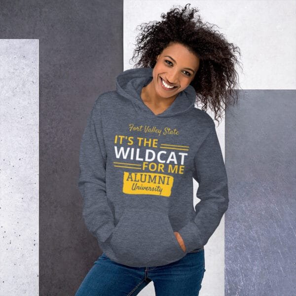 FVSU ALUMNI (It's The WILDCAT For Me...) - Unisex Hoodie - Image 13