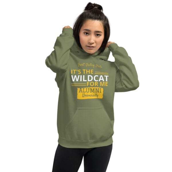 FVSU ALUMNI (It's The WILDCAT For Me...) - Unisex Hoodie - Image 6