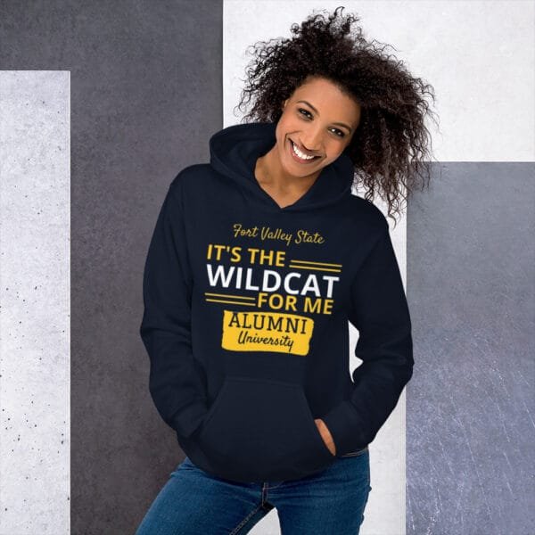 FVSU ALUMNI (It's The WILDCAT For Me...) - Unisex Hoodie - Image 10