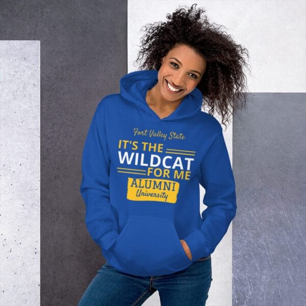 FVSU ALUMNI (It's The WILDCAT For Me...) - Unisex Hoodie - Image 12