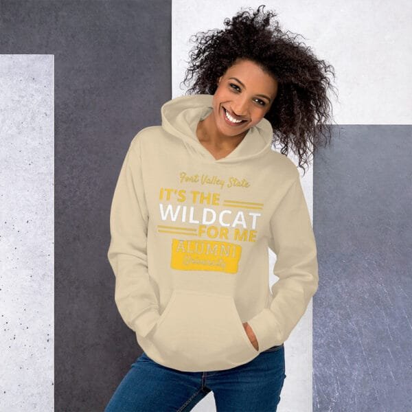 FVSU ALUMNI (It's The WILDCAT For Me...) - Unisex Hoodie - Image 16