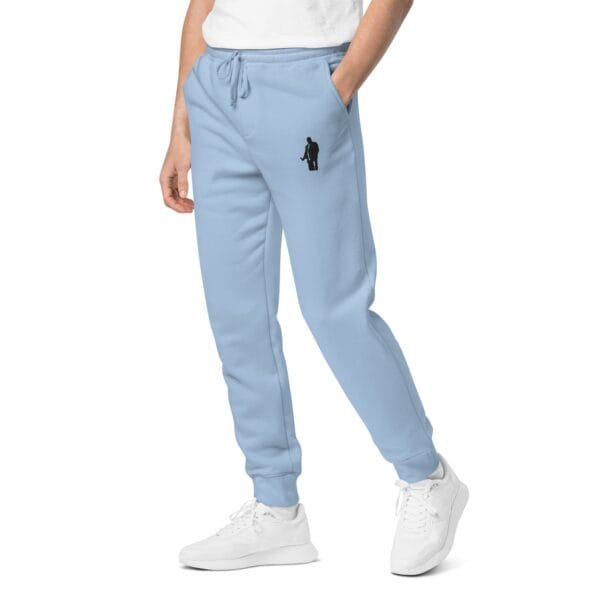 Unisex pigment-dyed sweatpants - ReggieSaxLogo - Image 17