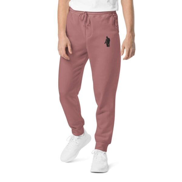 Unisex pigment-dyed sweatpants - ReggieSaxLogo - Image 6