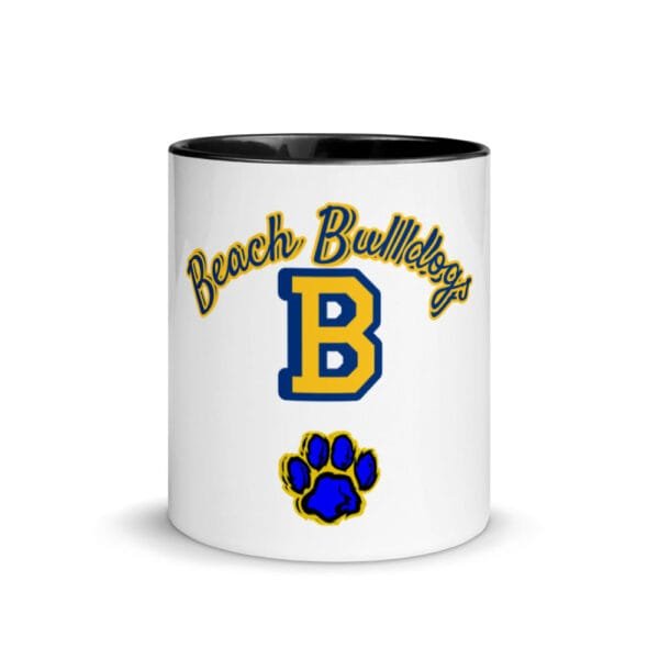 AEB - Beach Bulldogs Mug with Color Inside - Image 3