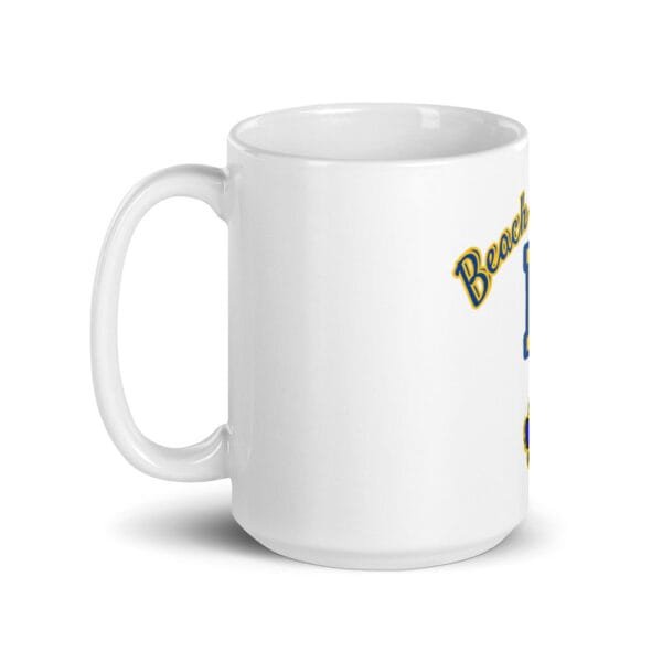 AEB - Beach Bulldogs White glossy mug - Image 6