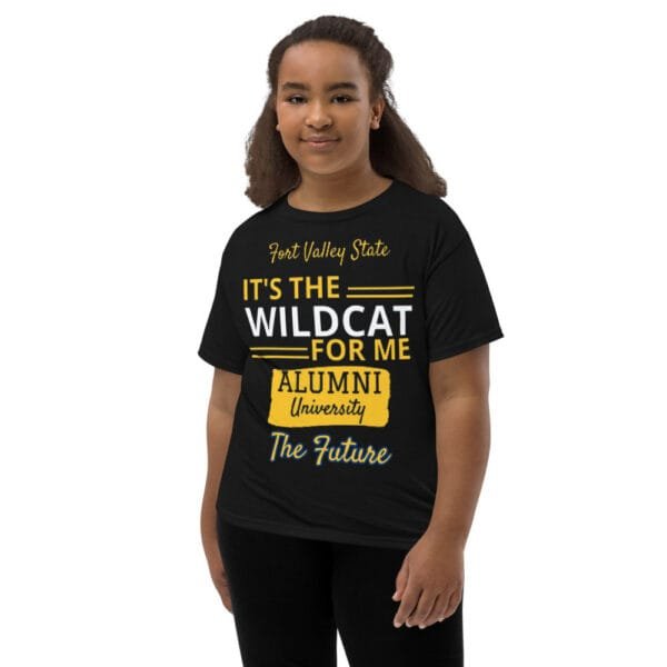 FVSU Youth Tee - Personalize (It's The WILDCAT for me) - Image 2