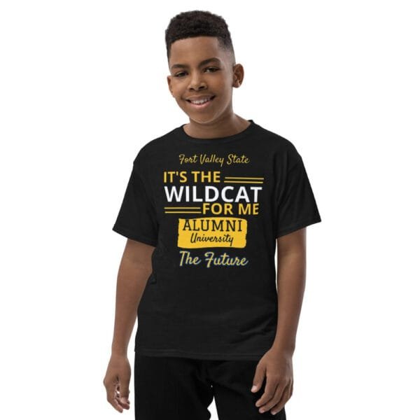 FVSU Youth Tee - Personalize (It's The WILDCAT for me) - Image 3