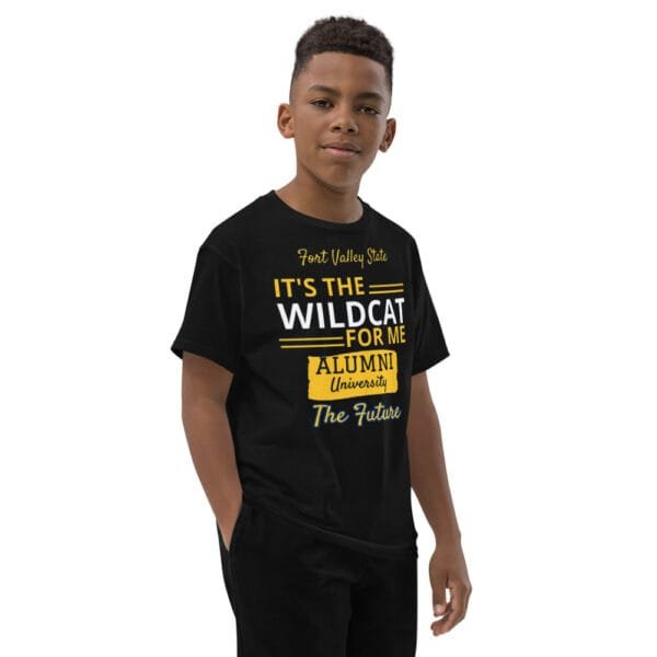 FVSU Youth Tee - Personalize (It's The WILDCAT for me) - Image 5