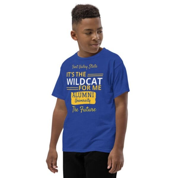 FVSU Youth Tee - Personalize (It's The WILDCAT for me) - Image 6