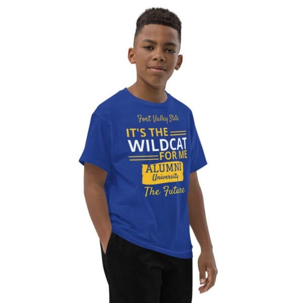 FVSU Youth Tee - Personalize (It's The WILDCAT for me) - Image 7