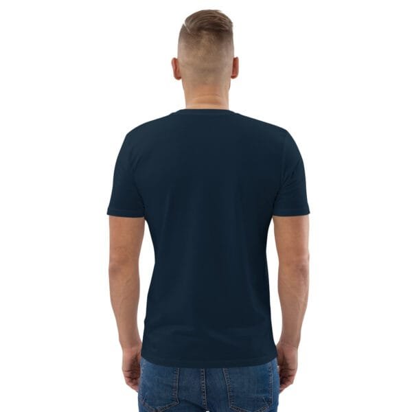 2JOBS - Unisex organic cotton t-shirt (Navy) - Image 4