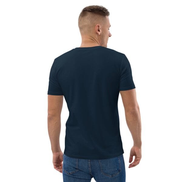 2JOBS - Unisex organic cotton t-shirt (Navy) - Image 3