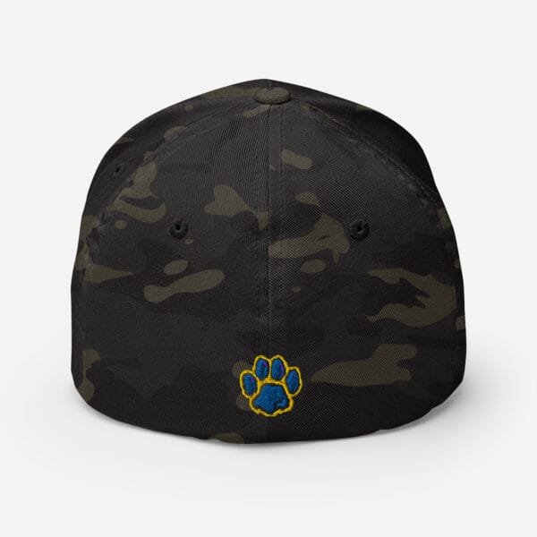 AEB89 - Camouflage Structured Twill Cap (Alumni) - Image 4