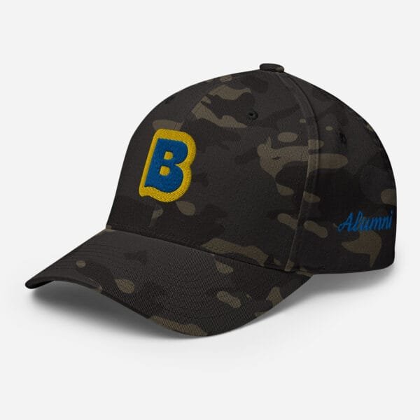 AEB89 - Camouflage Structured Twill Cap (Alumni) - Image 3