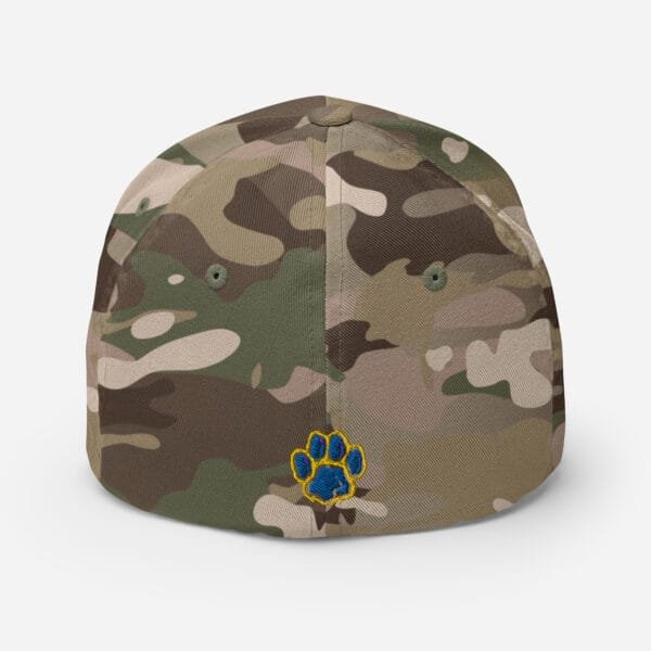 AEB89 - Camouflage Structured Twill Cap (Alumni) - Image 6