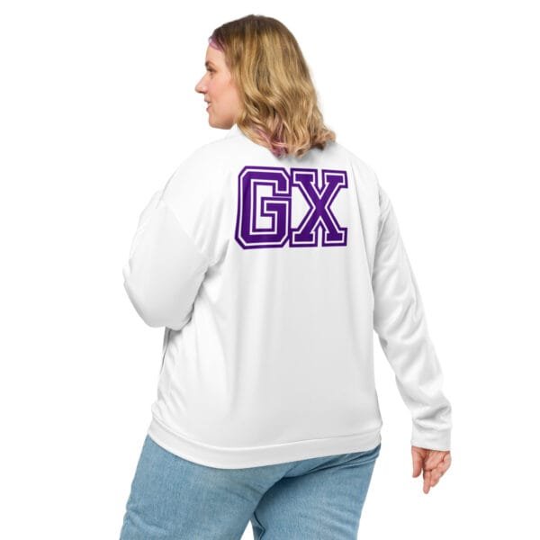 GXPLOSION WHITE Bomber Jacket (GX) - Image 3