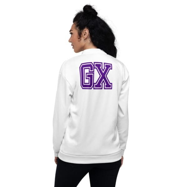 GXPLOSION WHITE Bomber Jacket (GX) - Image 4