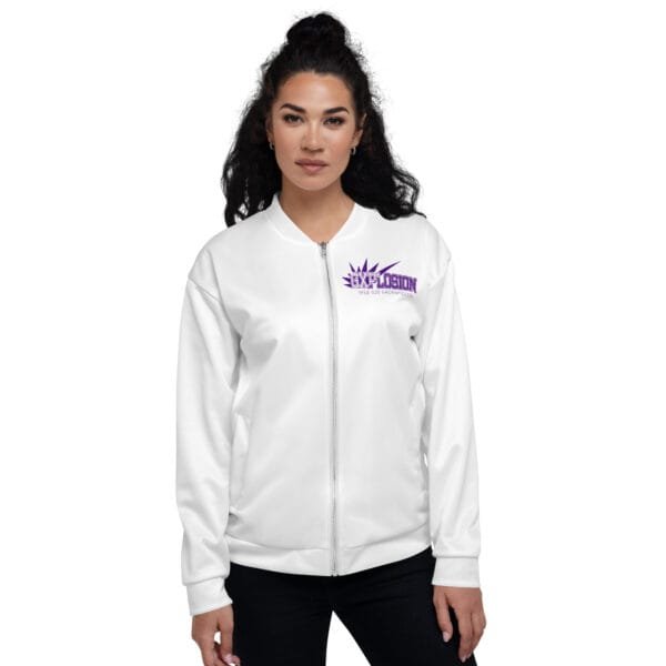 GXPLOSION WHITE Bomber Jacket (GX)